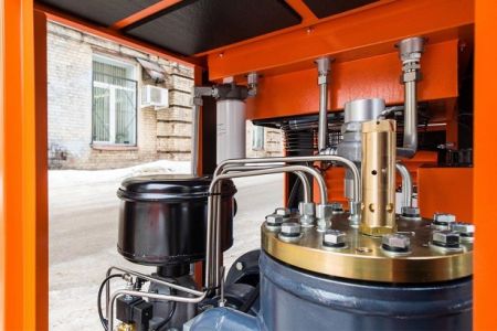 Станция компрессорная электрическая с частотным регулированием ЗИФ-СВЭ-3,5/1,0 ШМЧ